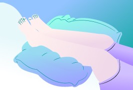 Figura ilustrativa de elevação dos membros inferiores